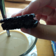 That’s iced coffee in the background for those wondering; not a result of dipping the cookie!